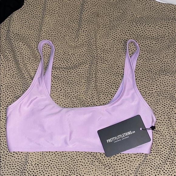 PrettyLittleThing Other - PRINCESS POLLY LILAC BIKINI TOP